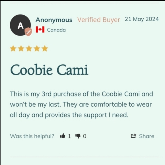 NEW COOBIE Bras Style 9012 One Size and Full Size Navy Pink Polka Dot - Picture 7 of 11